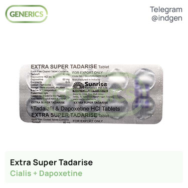 Сіаліс EXTRA SUPER TADARISE купити ціна відгуки інструкції