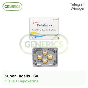 Сіаліс SUPER TADALIS SX купити ціна відгуки інструкції