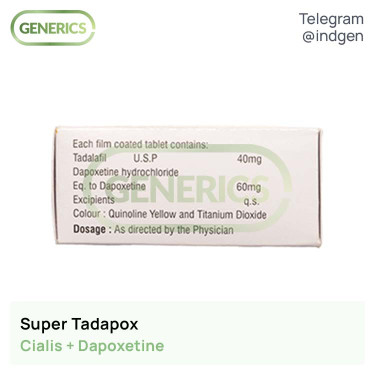 Сіаліс SUPER TADAPOX купити ціна відгуки інструкції