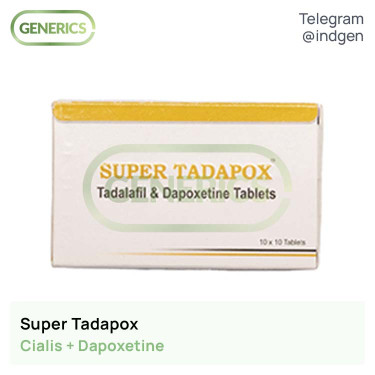 Сіаліс SUPER TADAPOX купити ціна відгуки інструкції