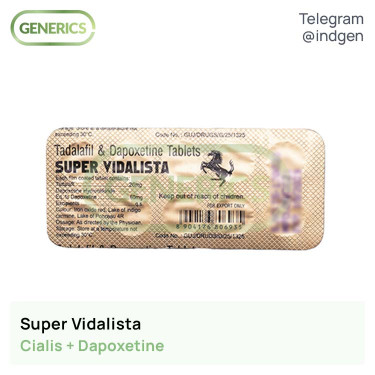 Сіаліс SUPER VIDALISTA купити ціна відгуки інструкції
