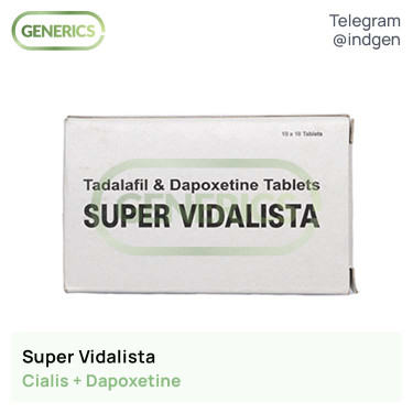Сіаліс SUPER VIDALISTA купити ціна відгуки інструкції