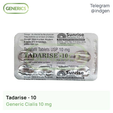 Сіаліс TADARISE 10 купити ціна відгуки інструкції