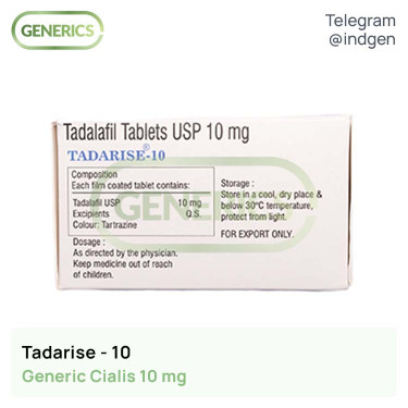 Сіаліс TADARISE 10 купити ціна відгуки інструкції