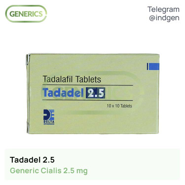 Сіаліс TADADEL 2.5 купити ціна відгуки інструкції