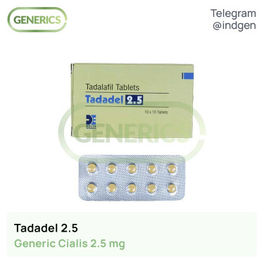 Сіаліс TADADEL 2.5 купити ціна відгуки інструкції