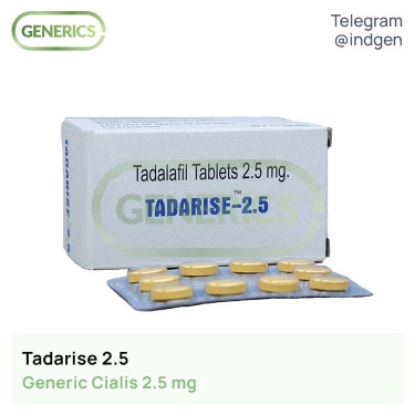 Сіаліс TADARISE 2.5 купити ціна відгуки інструкції