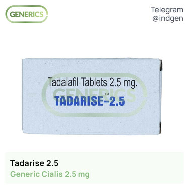 Сіаліс TADARISE 2.5 купити ціна відгуки інструкції