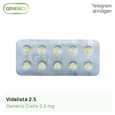 Сіаліс VIDALISTA 2.5 купити ціна відгуки інструкції