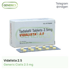 Сіаліс VIDALISTA 2.5 купити ціна відгуки інструкції