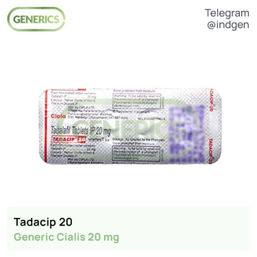 Сіаліс TADACIP №4 купити ціна відгуки інструкції