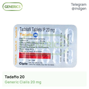 Сіаліс TADAFLO 20 купити ціна відгуки інструкції