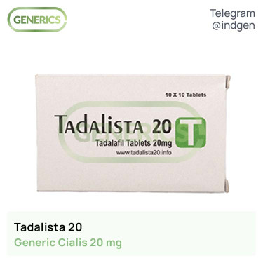 Сіаліс TADALISTA 20 купити ціна відгуки інструкції