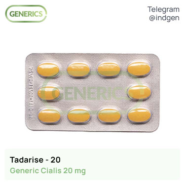 Сіаліс TADARISE 20 купити ціна відгуки інструкції