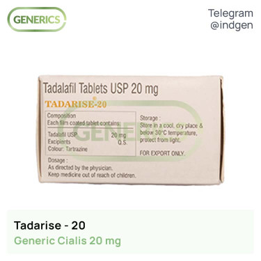 Сіаліс TADARISE 20 купити ціна відгуки інструкції