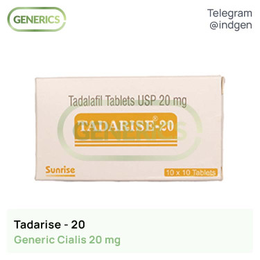 Сіаліс TADARISE 20 купити ціна відгуки інструкції