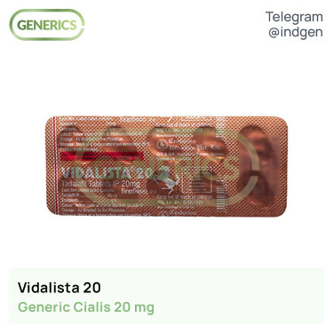 Сіаліс VIDALISTA 20 купити ціна відгуки інструкції