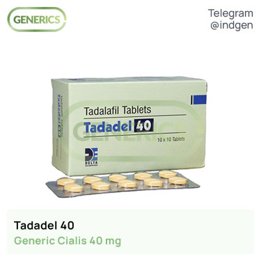 Сіаліс TADADEL 40 купити ціна відгуки інструкції