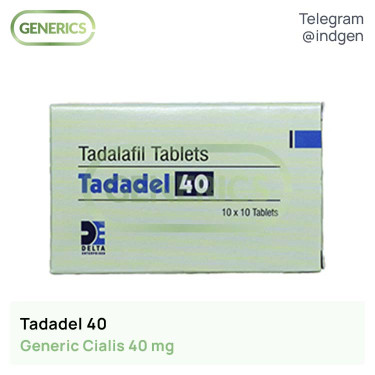 Сіаліс TADADEL 40 купити ціна відгуки інструкції