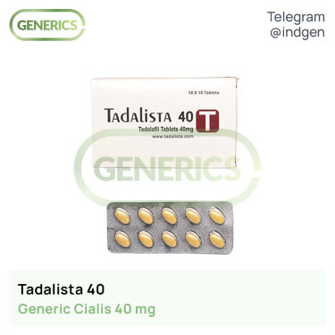 Сіаліс TADALISTA 40 купити ціна відгуки інструкції