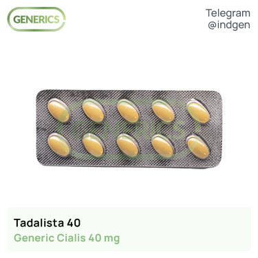 Сіаліс TADALISTA 40 купити ціна відгуки інструкції