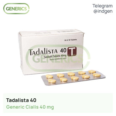 Сіаліс TADALISTA 40 купити ціна відгуки інструкції