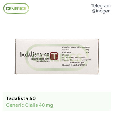 Сіаліс TADALISTA 40 купити ціна відгуки інструкції