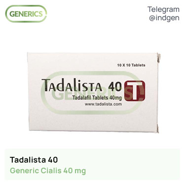 Сіаліс TADALISTA 40 купити ціна відгуки інструкції