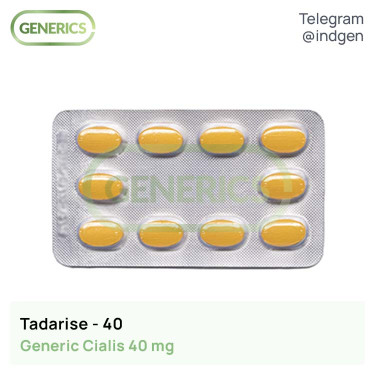 Сіаліс TADARISE 40 купити ціна відгуки інструкції