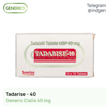 Сіаліс TADARISE 40 купити ціна відгуки інструкції