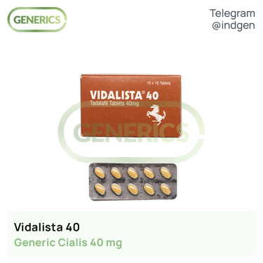 Сіаліс VIDALISTA 40 купити ціна відгуки інструкції