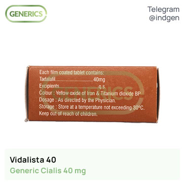 Сіаліс VIDALISTA 40 купити ціна відгуки інструкції