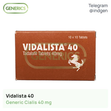 Сіаліс VIDALISTA 40 купити ціна відгуки інструкції