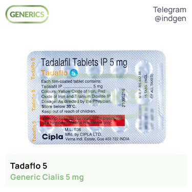 Сіаліс TADAFLO 5 купити ціна відгуки інструкції