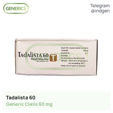 Сіаліс TADALISTA 60 купити ціна відгуки інструкції