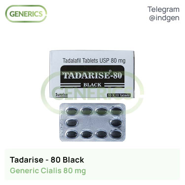 Сіаліс TADARISE 80 BLACK купити ціна відгуки інструкції
