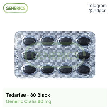 Сіаліс TADARISE 80 BLACK купити ціна відгуки інструкції