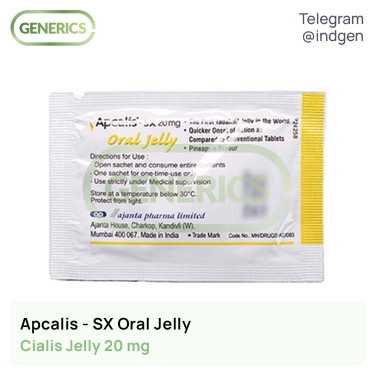 Сіаліс APCALIS SX ORAL JELLY купити ціна відгуки інструкції
