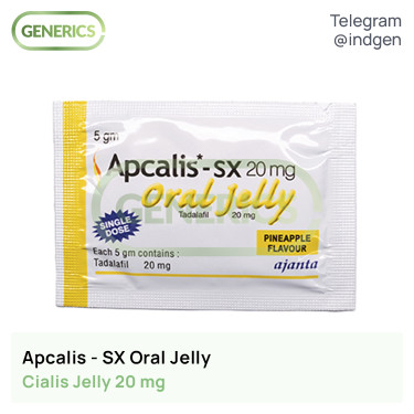 Сіаліс APCALIS SX ORAL JELLY купити ціна відгуки інструкції