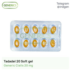 Сіаліс TADADEL 20 SOFTFGEL купити ціна відгуки інструкції