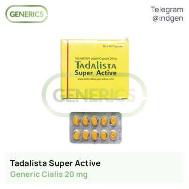 Сіаліс TADALISTA SUPER ACTIVE купити ціна відгуки інструкції