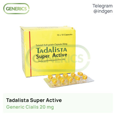 Сіаліс TADALISTA SUPER ACTIVE купити ціна відгуки інструкції