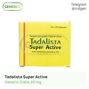 Сіаліс TADALISTA SUPER ACTIVE купити ціна відгуки інструкції