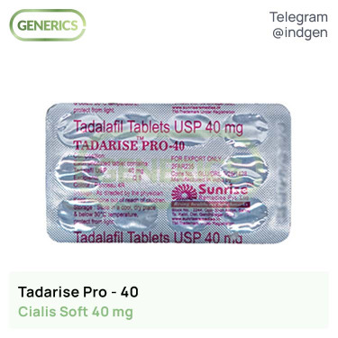 Сіаліс TADARISE PRO-40 купити ціна відгуки інструкції
