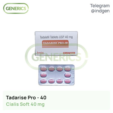 Сіаліс TADARISE PRO-40 купити ціна відгуки інструкції