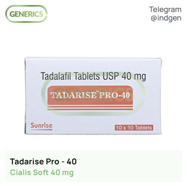 Сіаліс TADARISE PRO-40 купити ціна відгуки інструкції