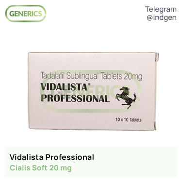 Сіаліс VIDALISTA PROFESSIONAL купити ціна відгуки інструкції