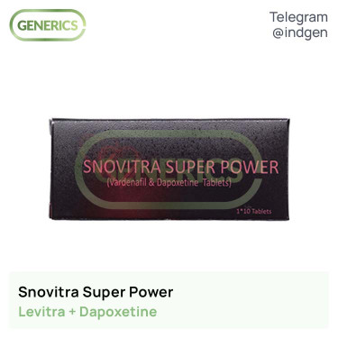 Левітра SNOVITRA SUPER POWER купити ціна відгуки інструкції