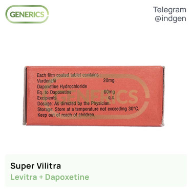 Левитра SUPER VILITRA купить цена отзывы инструкции