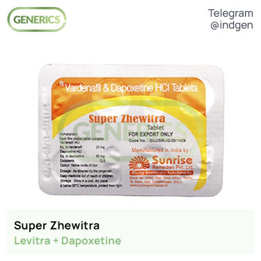 Левітра SUPER ZHEWITRA купити ціна відгуки інструкції